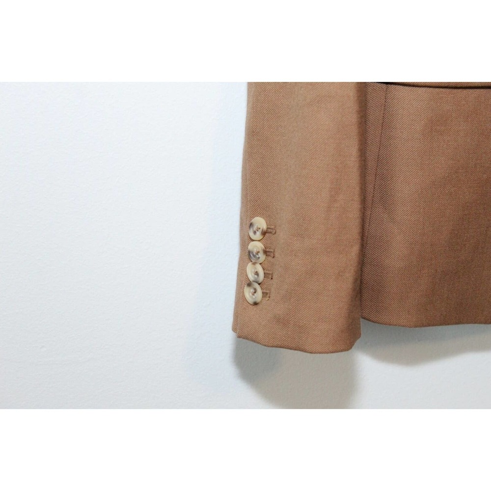 J. Crew Wool Blend Regent Blazer Suit Jacket Camel Brown Size 6 B0323 H13907 - Picture 4 of 12
